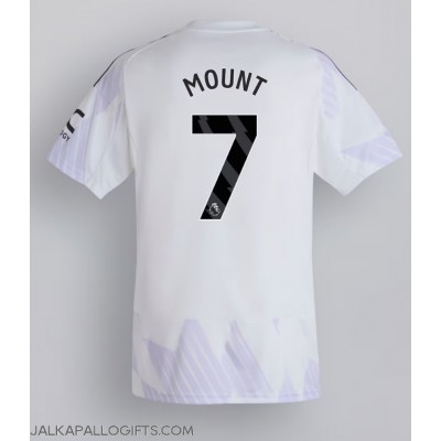 Manchester United Mason Mount #7 Vieraspaita 2025-26 Lyhythihainen Manchester United Mason Mount #7 Vieraspaita 2025-26 Lyhythihainen